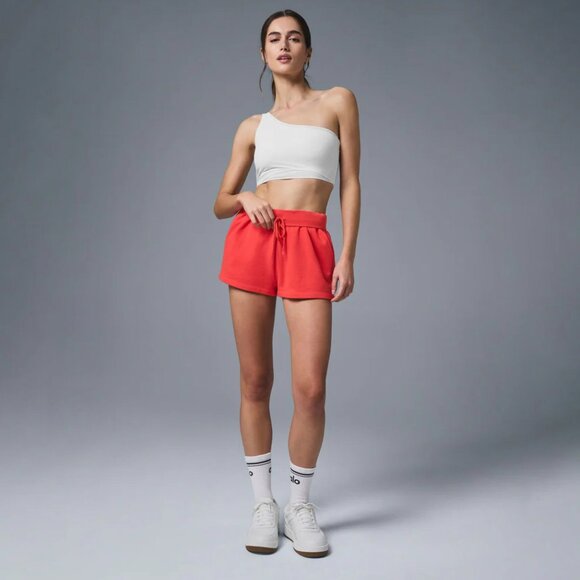 alo White Mesh Sheer Illusion Tank size Small - Picture 4 of 11